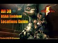 Resident Evil 5 All Collectible BSAA Emblem Locations