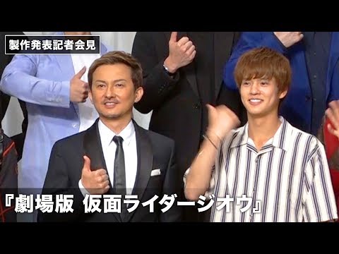 ISSA、念願の仮面ライダー役に「涙が出ました」『劇場版 仮面ライダージオウ Over Quartzer』 製作発表記者会見