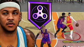 This CARMELO ANTHONY BUILD with 96 Strength + 96 Mid Range is a POST BULLY on NBA 2K24...