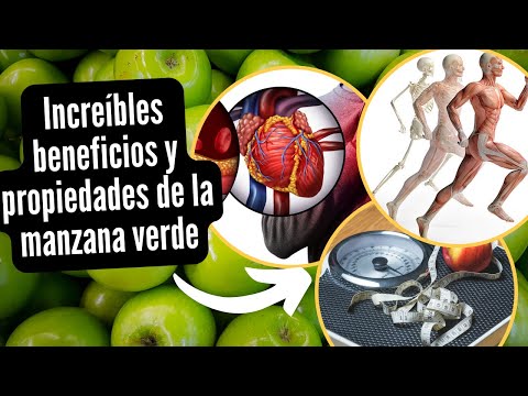 Increíbles beneficios y propiedades de la manzana verde