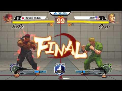 USF4 EVO 2015 Daigo Umehara (E.RYU) vs Jammy (CODY)