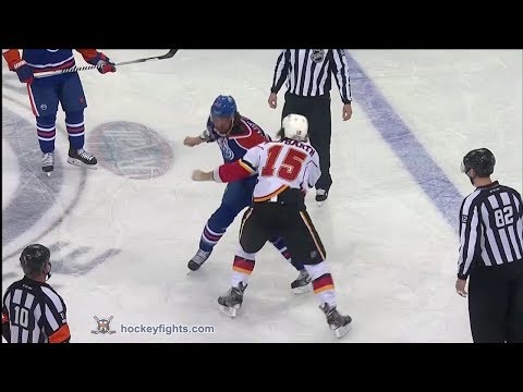 Kevin Westgarth vs Luke Gazdic Mar 1, 2014