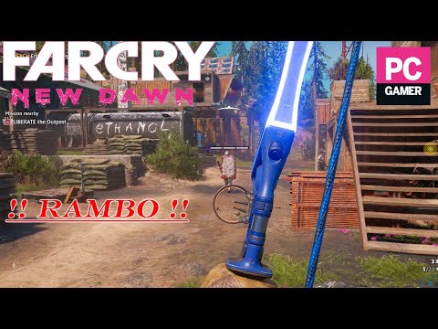 Far Cry New Dawn RAMBO Style Outpost liberation (No Stealth)