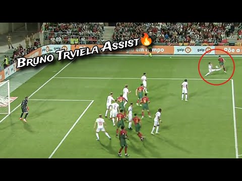 🔥 Bruno Fernandes Crazy Assist To Goncalo Inacio Goal For Portugal vs Luxembourg