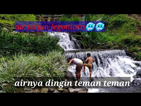 serunya mandi dibawah air terjun #mainair
