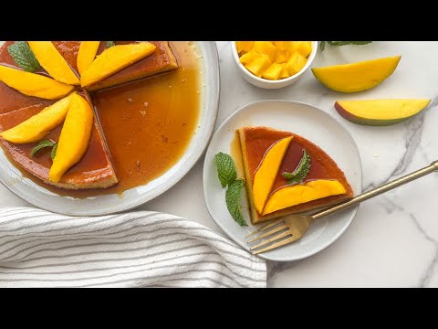 Bright And Fruity Mango Flan Recipe