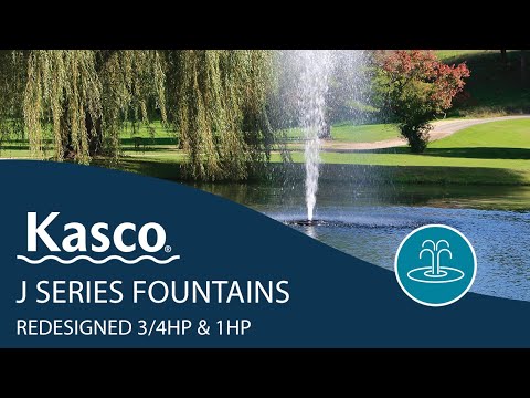 Kasco J-Series Floating Fountains - Close-Up