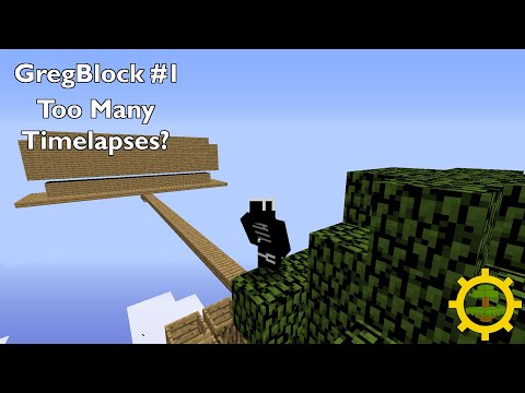 GregBlock Episode 1 - Mob Farm + Lava