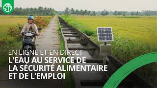 L'eau au service de l'agriculture : sécurité alimentaire et création d'emplois