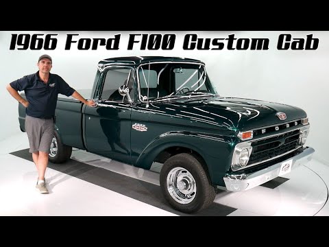 V18190 - 1966 Ford F100 Custom Cab