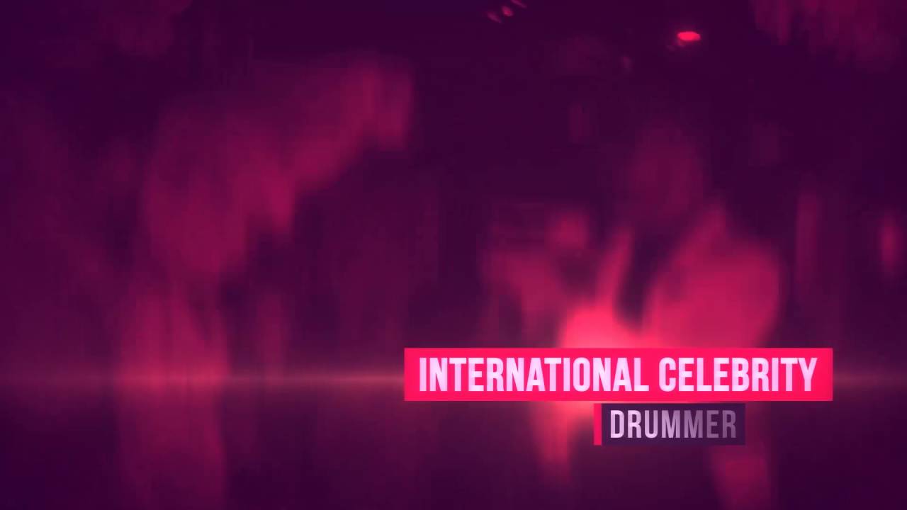 Promotional video thumbnail 3 for DAHOV - Celebrity Drummer