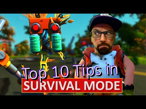 How to Survive In Scrap Mechanic!