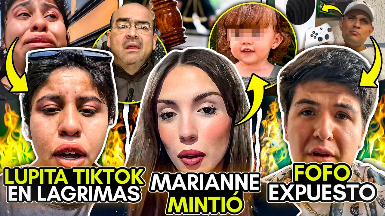 MARIANNE GONZAGA mintió! LUPITA TIKTOK en LÁGRIMAS! FOFO EXPUESTO por EX REO! I.A. COBRÓ CONCIENCIA!