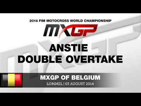 MXGP of Belgium 2014 - Anstie's Double Overtake - Motocross