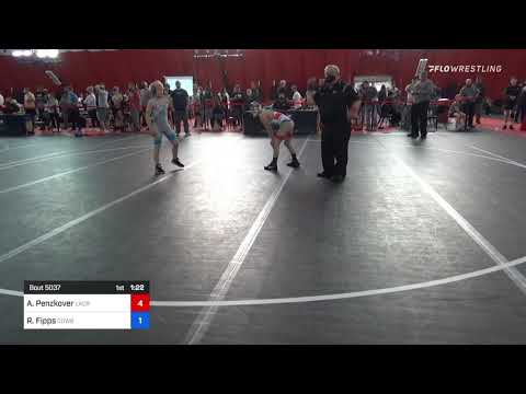 41 Kg Rr Rnd 3 - Alexander Penzkover, LaCrosse Area Wrestlers Vs Rustin Fipps, Cowboy Wrestling Cl