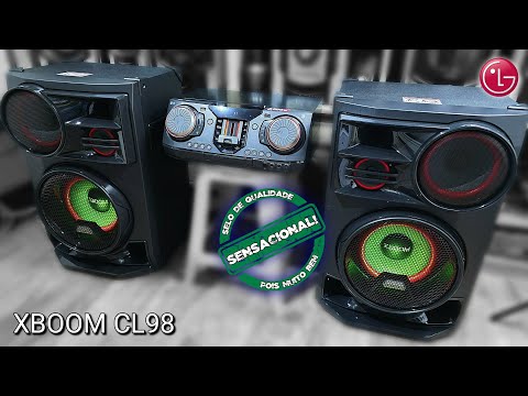 Unboxing (unpacked) LG XBOOM CL98 model 2025