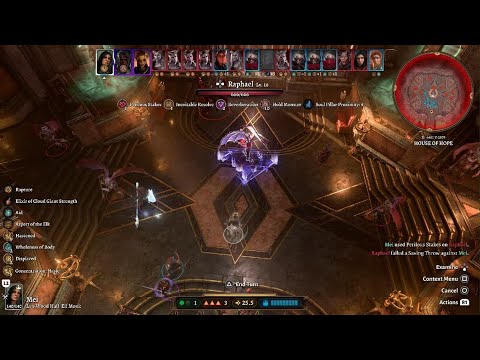 Baldur's Gate 3 How to destroy Raphael in 1 turn