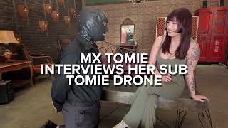 Mx Tomie Interviews her sub: Tomie Drone | Dominatrix + Sub interview