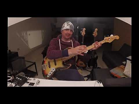Esercizio Jaco Pastorius su accordi di undicesima - Lezione basso 22