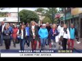 MUCHOS TURISTAS PARTICIPARON DE LA MARCHA EN LA CUMBRE