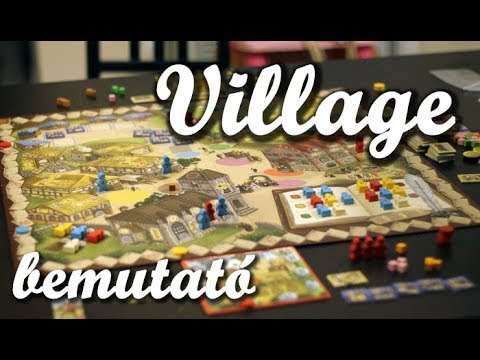 Village - társasjáték bemutató - Jatszma.ro