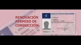 COMO RENOVAR EL CARNET DE CONDUCIR O LICENCIA