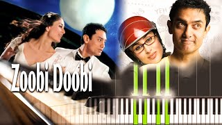 Download lagu Zoobi Doobi - Piano Tutorial mp3