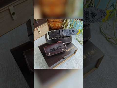 фото подарочный бокс: ремень классика 4см + ключница 0