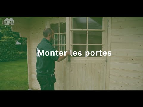 Montage des portes, ferrures et poignées + réglage des portes