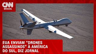Vídeo: EUA enviam drones para combater cartéis na América do Sul, aponta jornal | LIVE CNN