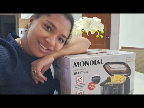 Mondial Big Fry 2.5 liter Electric Oil Fryer full summary I made French Fries and Pork Cracklings.