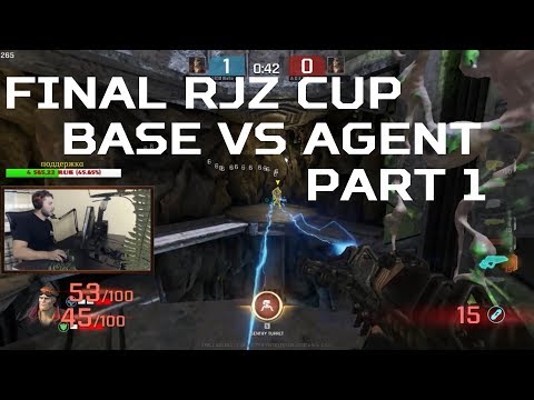 b100.BASE.cSc vs AGENT ( FINAL PART 1 RJZ DUEL CUP) - Quake Champions
