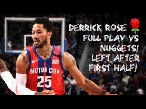 Derrick Rose Full Play vs Nuggets! | STREAK ENDS! Soreness!