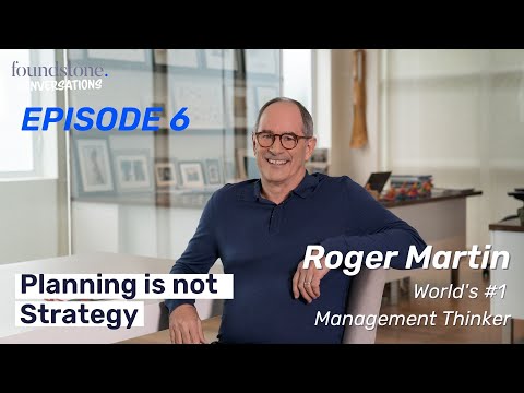 Roger Martin - What is Strategy?  Planning is not Strategy (Full version)