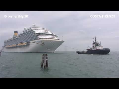 Costa Firenze Leaves the Shipyard and Set Sail for the Very First Time: Destination Sea Trials