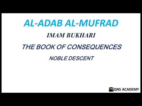 Adab Al Mufrad 38-6: Noble descent, Hadith 896-899 of 1322