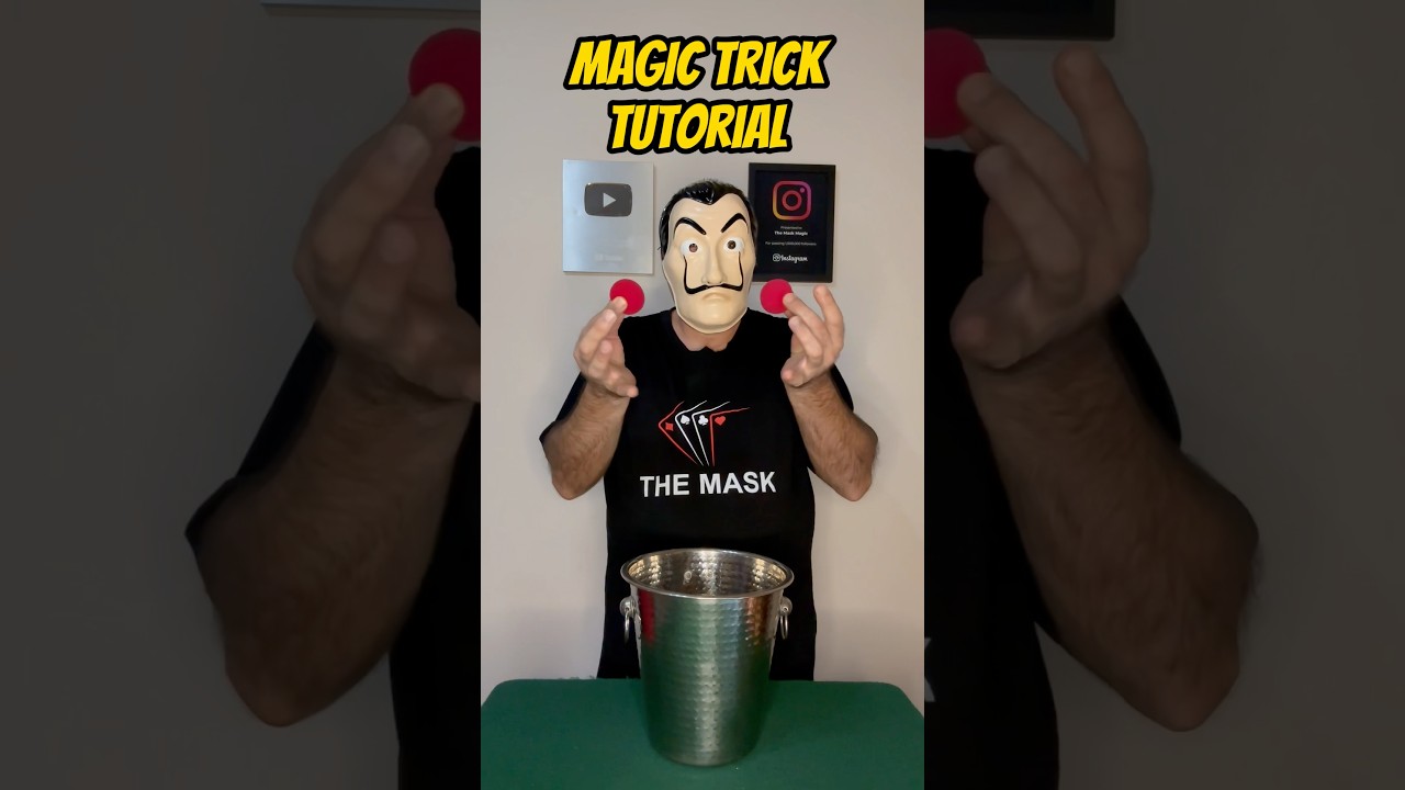 INFINITE BALLS MAGIC TRICK TUTORIAL #magic #foryou #tricks #tutorial #shorts #funny #funnyvideo