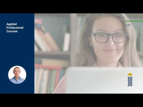 The Insurance Institute's (CIP) Chartered Insurance Professional Designation Overview