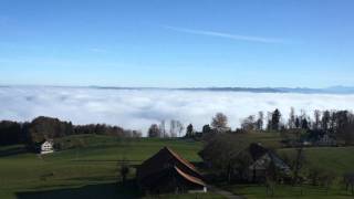 preview picture of video 'fOG aBOVE zURICH nEBELMEER'