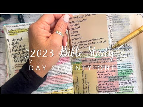 Study the Bible in One Year: Day Deuteronomy 3-4 | Bible study for beginners