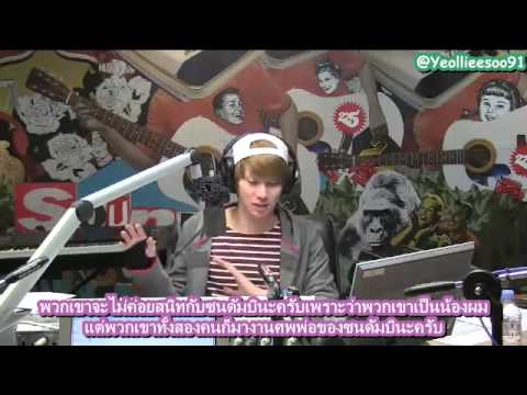 [Thai Sub] 131112 Youngstreet - ฮีชอลกับไค EXO พูดถึงการสนิทกันของเขา