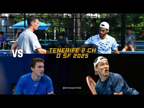Tenerife 2 Challenger 2025 D SF: Jakub Paul/Mick Veldheer vs. Joshua Paris/Daniel Cukierman H/L