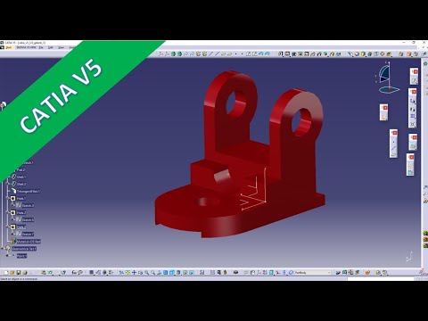 3.9 Gelenk 3 - Joint 3 - Catia v5 Training - Part Design