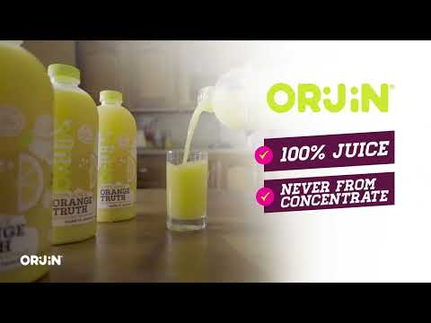 ORiJiN Orange Truth - Jamaica's Only 100% Juice
