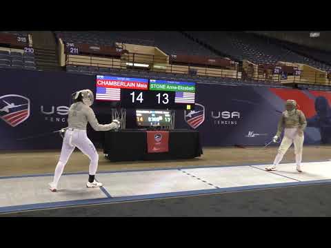 Dallas NAC 2021 SWS - GOLD - Maia Chamberlain v Eliza Stone