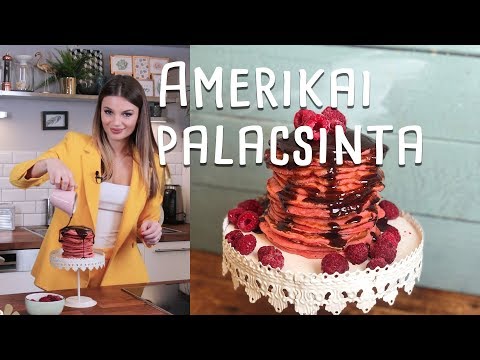 Ide süss! Cintia rózsaszín amerikai palacsintája