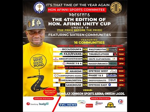 ARAROMI  VS EPETEDO WEST  - THE 4TH EDITION OF HON. AFINNI UNITY CUP