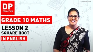 Lesson 2 Square Root   Maths Session for Grade 10 