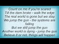 Sinner - Jump The Gun Lyrics
