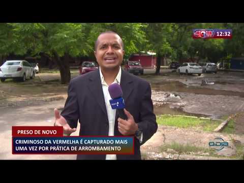 ROTA DO DIA 19 03 20  Criminoso da Vermelha eÌ capturado mais uma vez por arrombamento